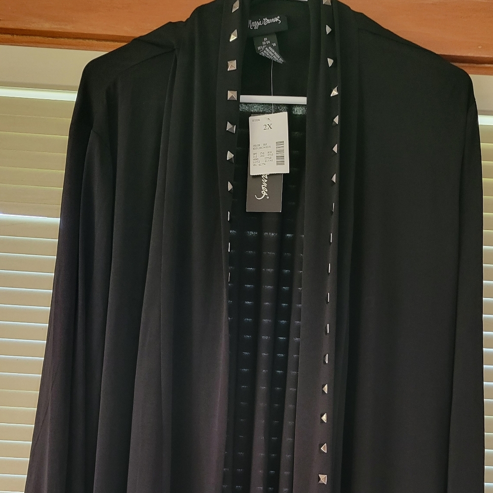 Women's black cover up, size 22/24, a Maggie Barnes.